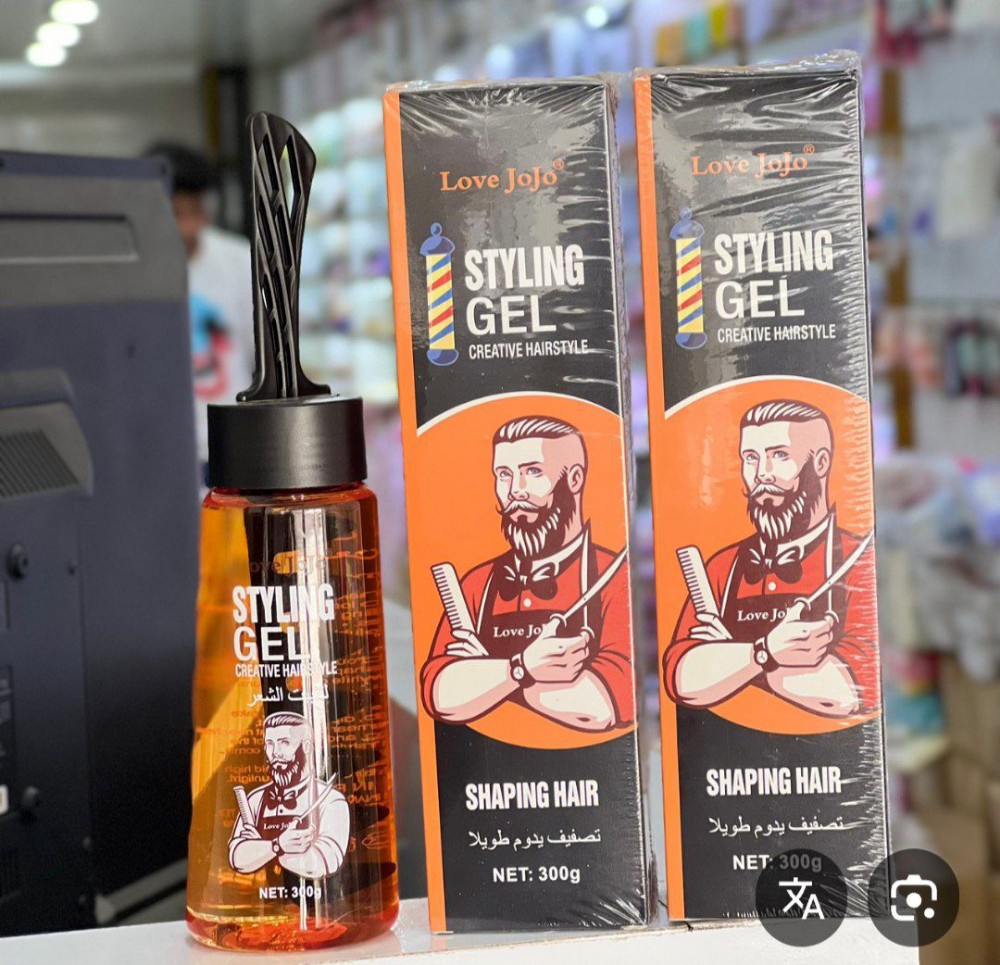 فروش عمده ژل حالت دهنده مو شانه دار لاو جوجو Love JoJo کد 131718