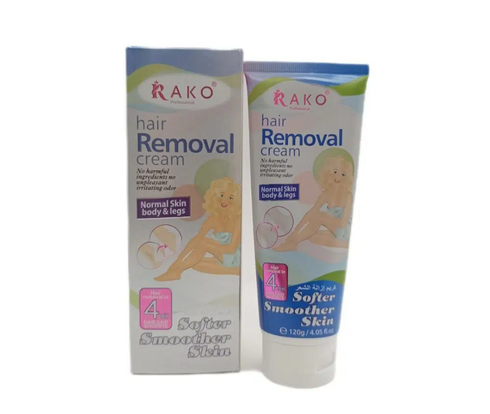 فروش عمده کرم موبر پا و بدن برند راکو | RAKO کد 132006