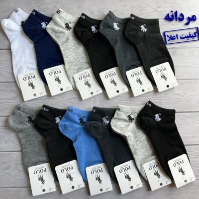 خرید عمده جوراب مچی ریزبافت پنجه روسو مردانه اعلاء - جوراب مردانه عمده