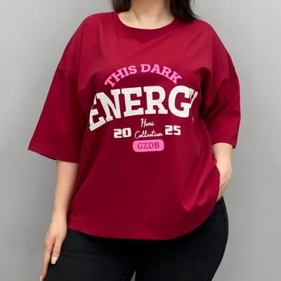 فروش عمده تیشرت باکسیenergy کد 130868