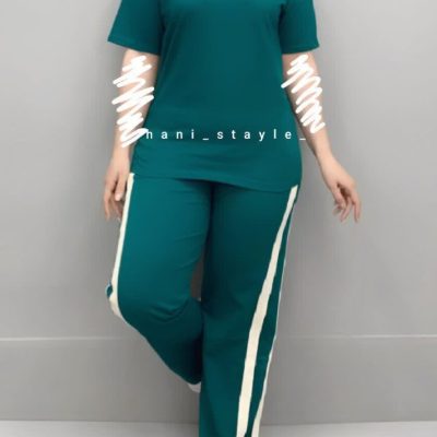 فروش عمده ست تیشرت وشلوار کنفی کد 130871
