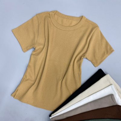 فروش عمده تیشرت کبریتی بغل چاکدار کد 130902