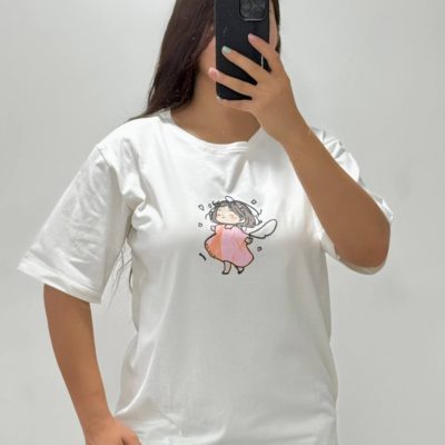 فروش عمده تیشرت زنانه پنبه فری سایز ۳۸ تا ۴8 - تاپ و تیشرت زنانه عمده