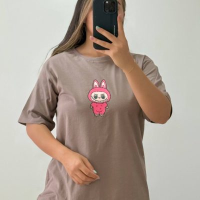 فروش عمده تیشرت زنانه پنبه فری سایز ۳۸ تا ۴8 - تاپ و تیشرت زنانه عمده