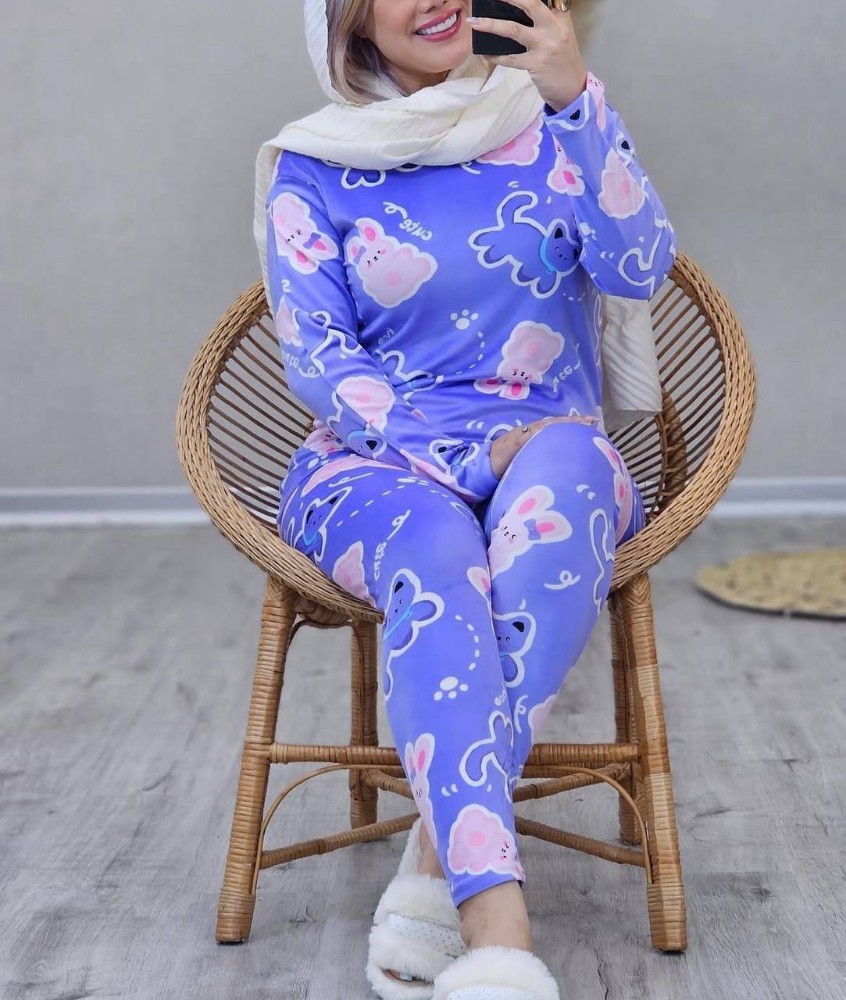 فروش عمده ست بلوز شلوار زنانه مخمل تمام کش کد 131626