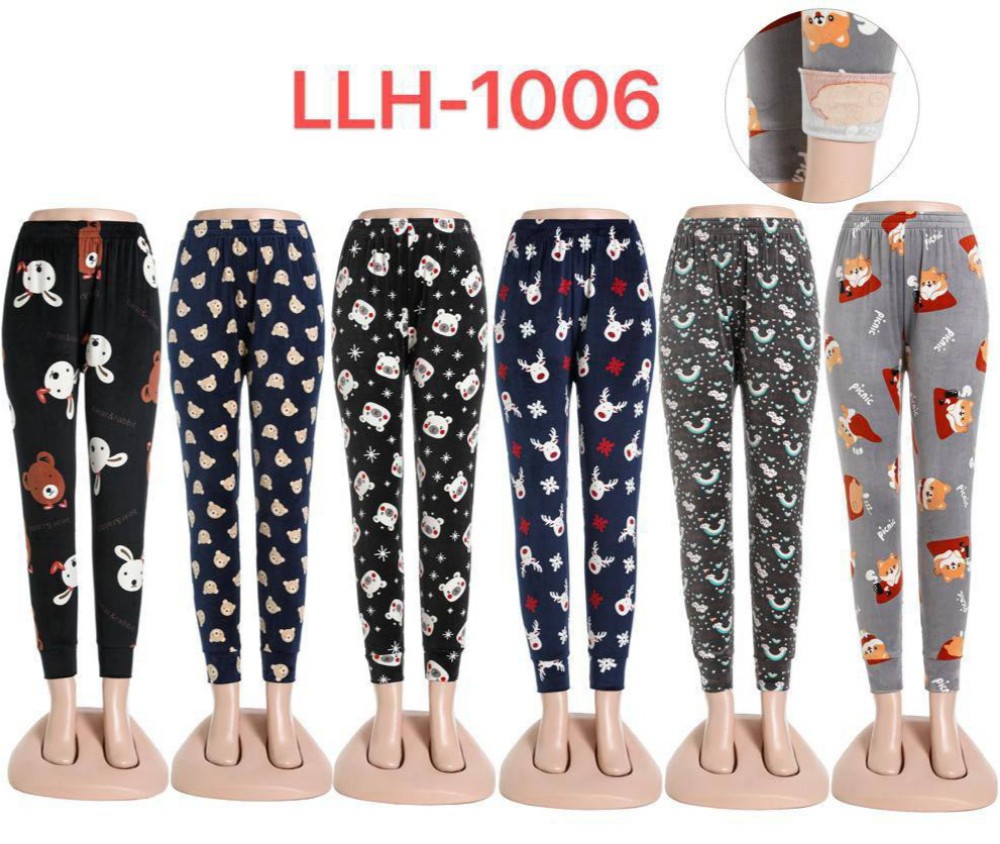 فروش عمده شلوار زنانه مخمل استیکری خارجی کد 131601