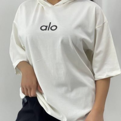 فروش عمده تیشرت کلاهدار alo کد 130813