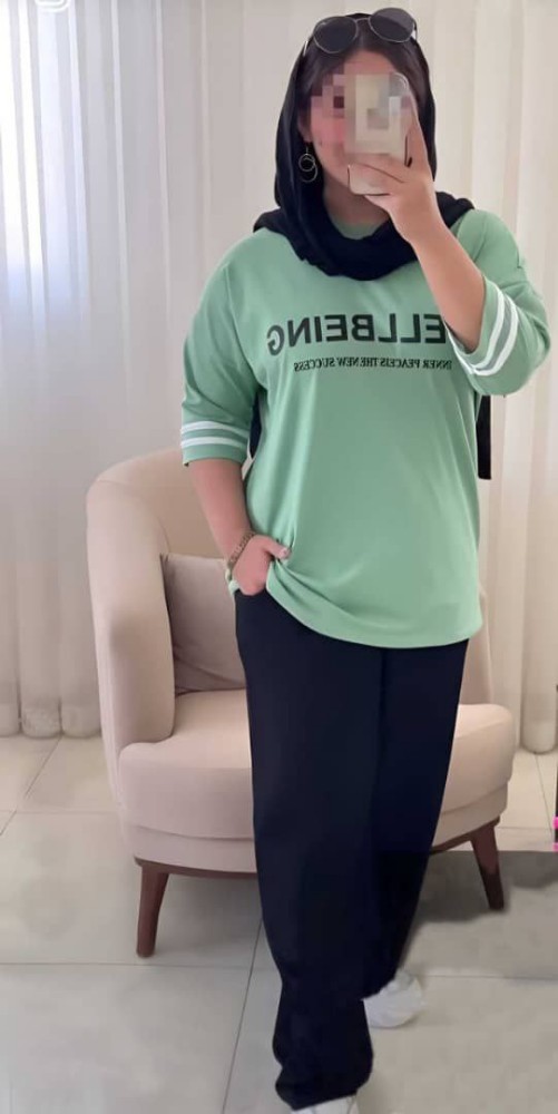 فروش عمده ست تیشرت شلوار کد 131367