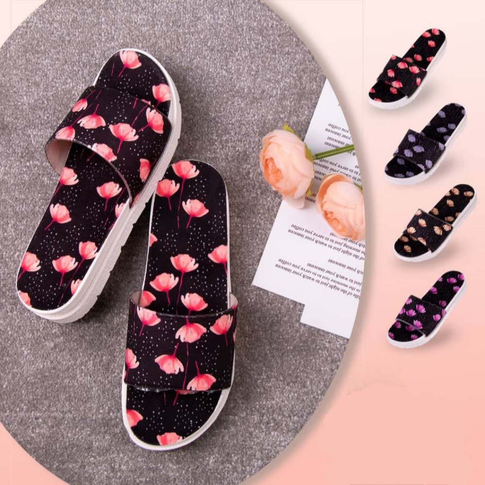 دمپایی زنانه مدل شقایق کد 133486 - خرید دمپایی زنانه عمده