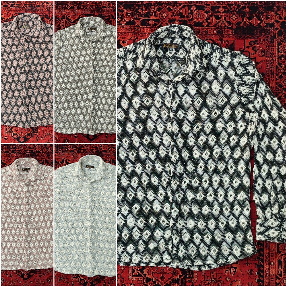 پیراهن بافتی گرم بالا کد 134640 - خرید پیراهن مردانه عمده