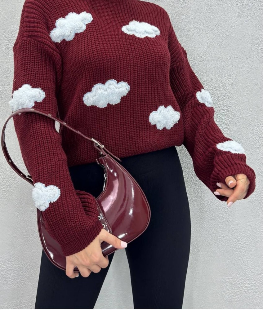 کراپ بافت ابر کد 134139 - خرید تاپ و تیشرت زنانه عمده