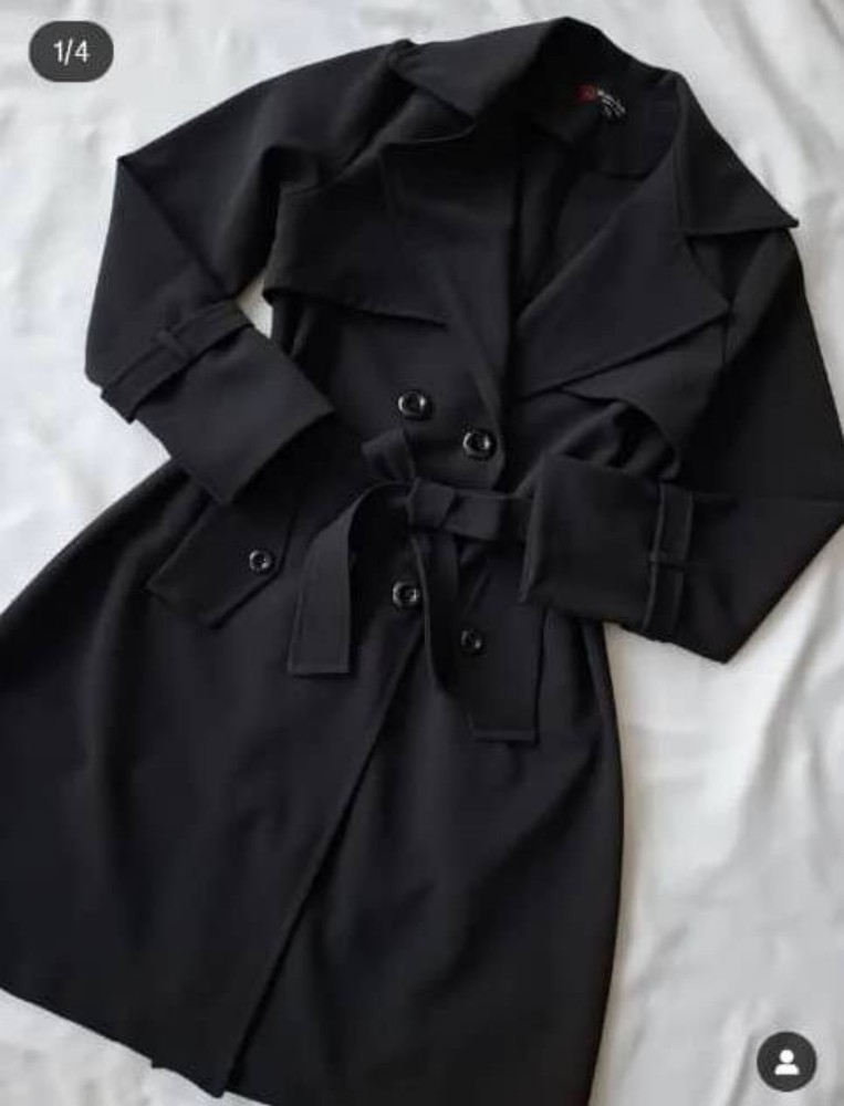 مانتو چهار دکمه کد 134632 - خرید مانتو زنانه عمده