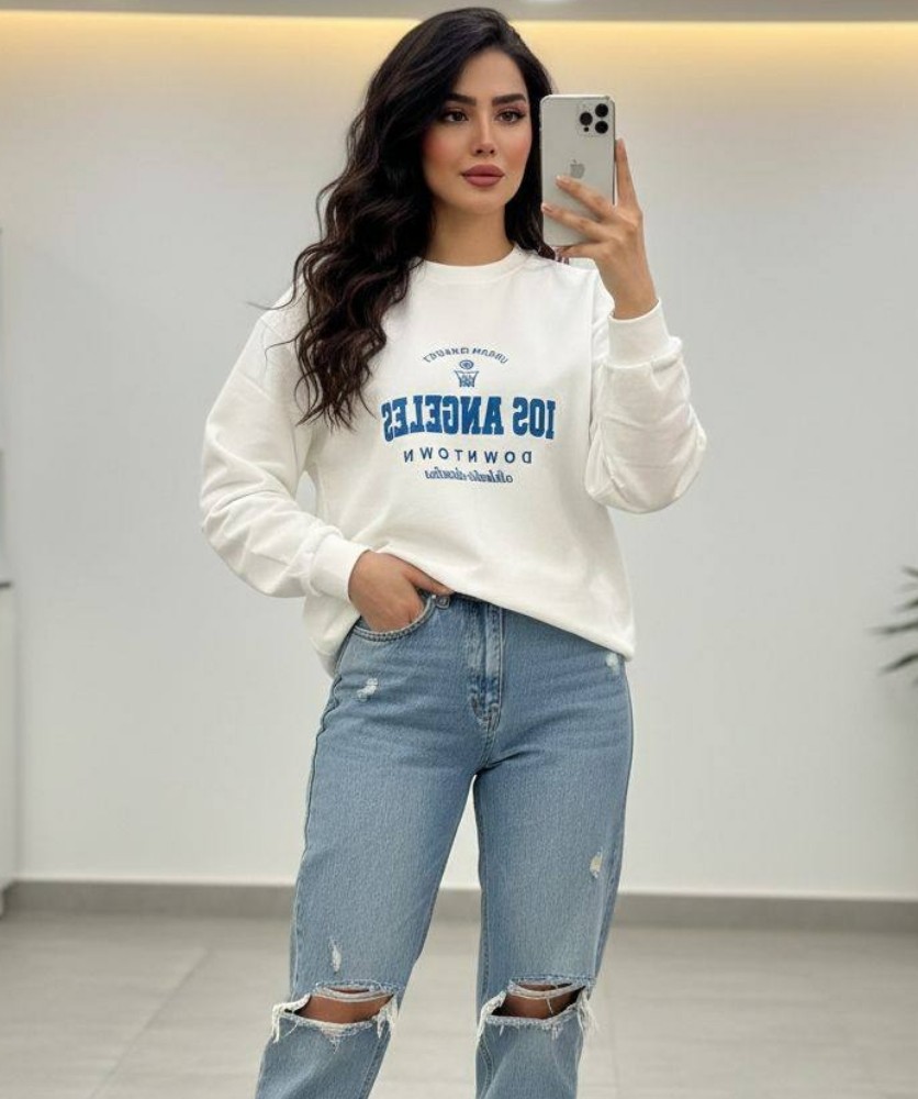 دورس چاپ دار کد 134635 - خرید بلوز تک زنانه عمده