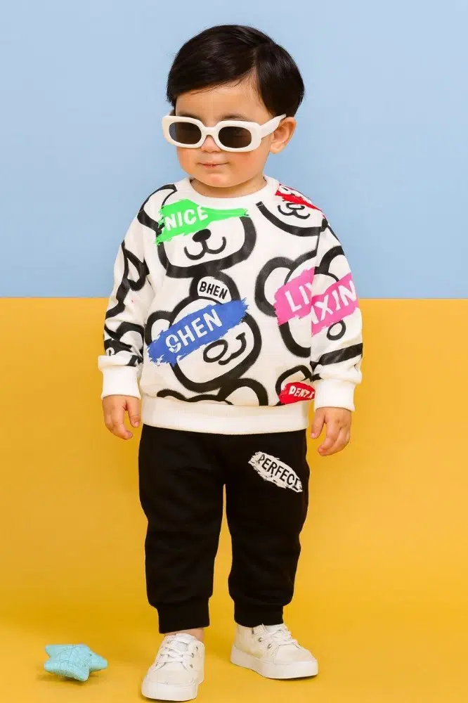 بلوز/شلوار اسپرت # کد 134895 - خرید ست بلوز شلوار پسرانه عمده