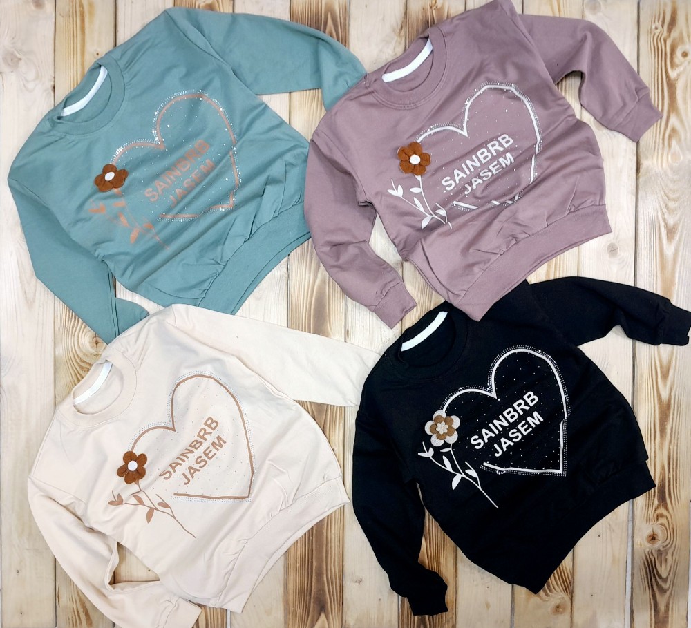 بلوز تک کد 134500 - خرید بلوز تک دخترانه عمده