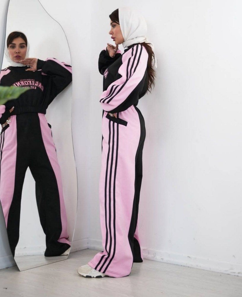 فروش عمده ست کراپ شلوار بگ کالیفرنیا کد 132567