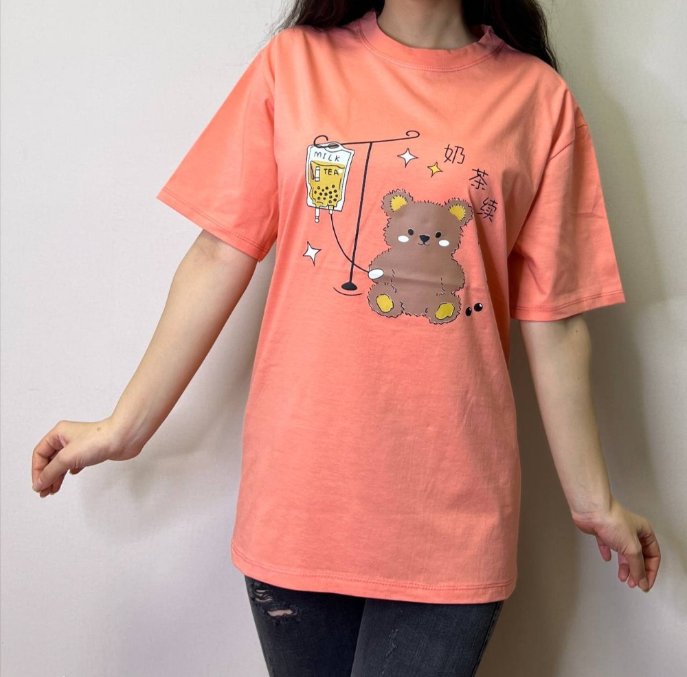 فروش عمده نیم لانگ‌ چاپ تدی کد 132578