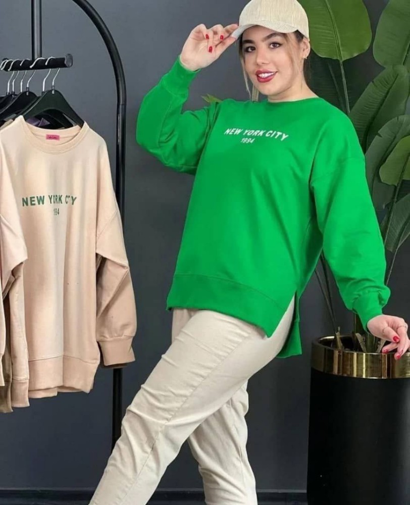 فروش عمده بلوز آستین دار کد 133017