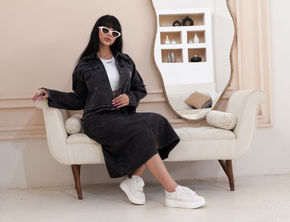 دامن لی سنگشور کد 133611 - خرید ساحلی زنانه عمده