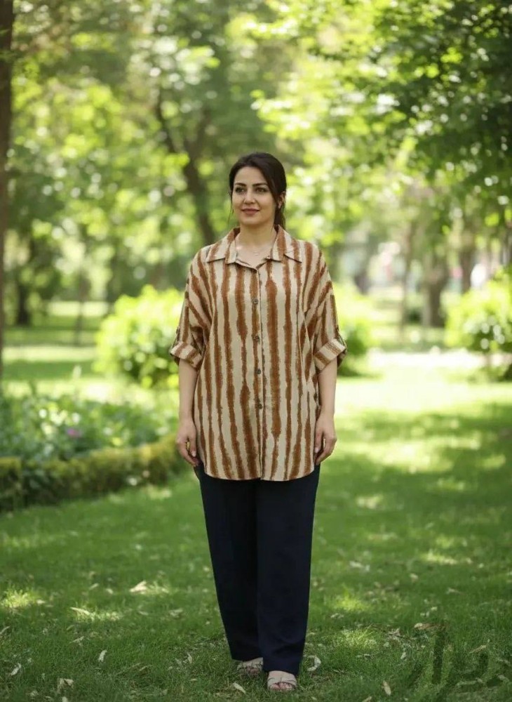 مانتو پری جلو دکمه کد 133828 - خرید مانتو زنانه عمده