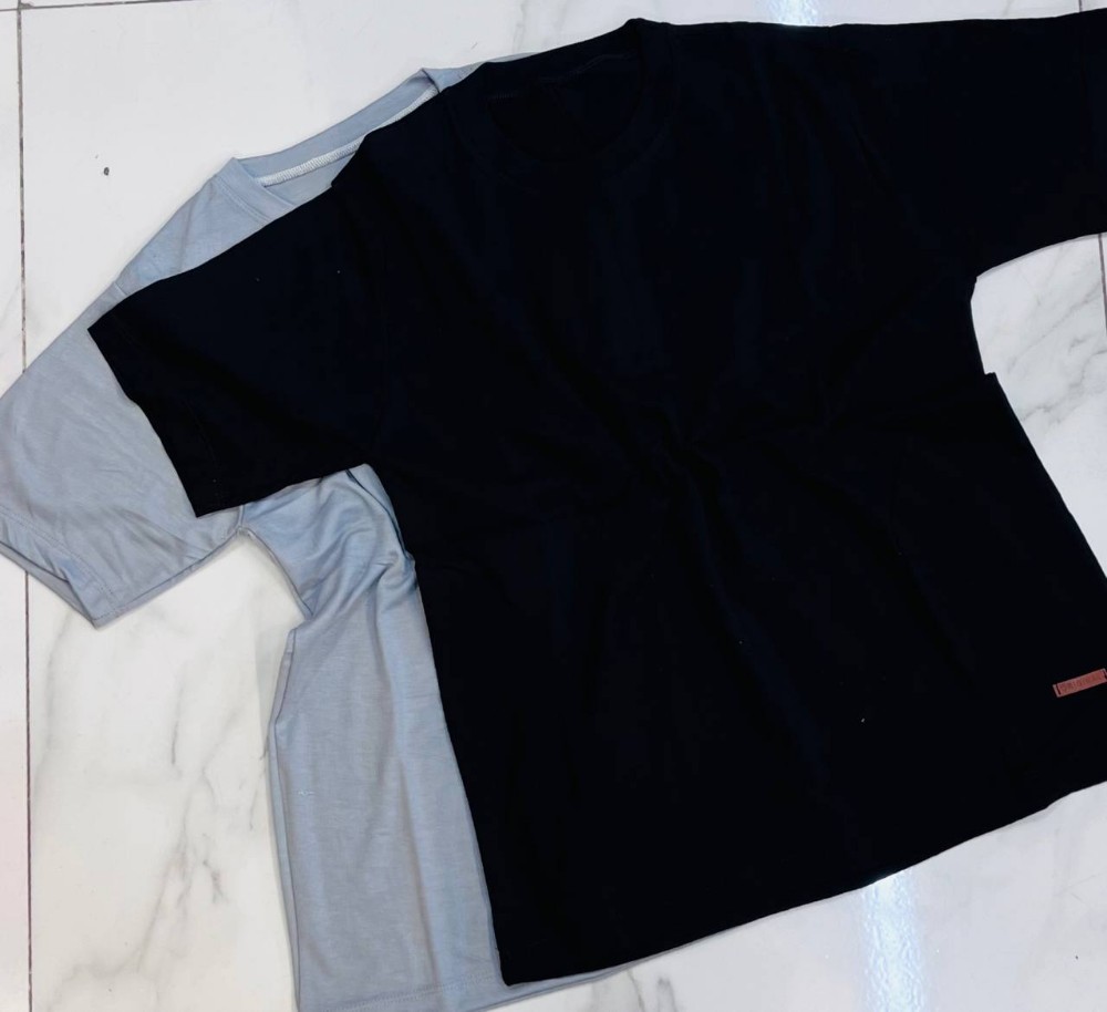 تیشرت بیسیک چرم دوزی کد 134611 - خرید تاپ و تیشرت زنانه عمده