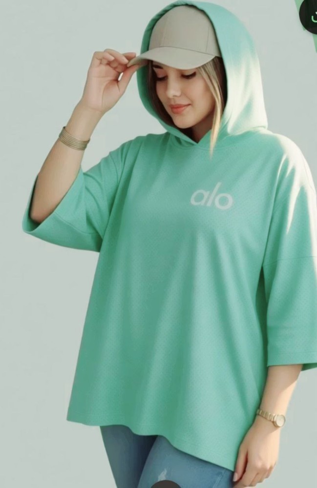 باکسی کلاهدار لبوبو کد 134805 - خرید تاپ و تیشرت زنانه عمده