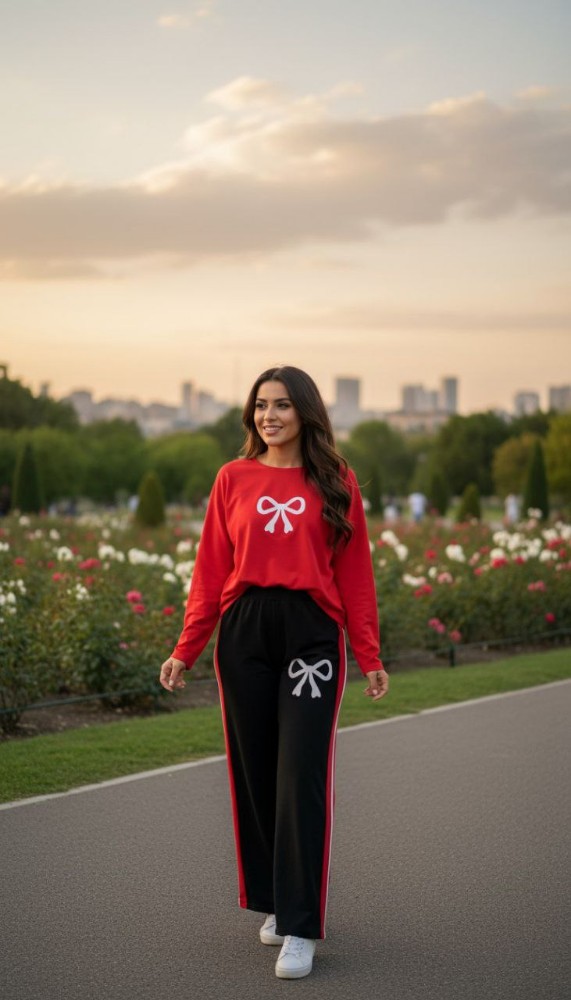 ست بلور و شلوار تو خاری کد 135274 - خرید ست بلوز شلوار زنانه عمده