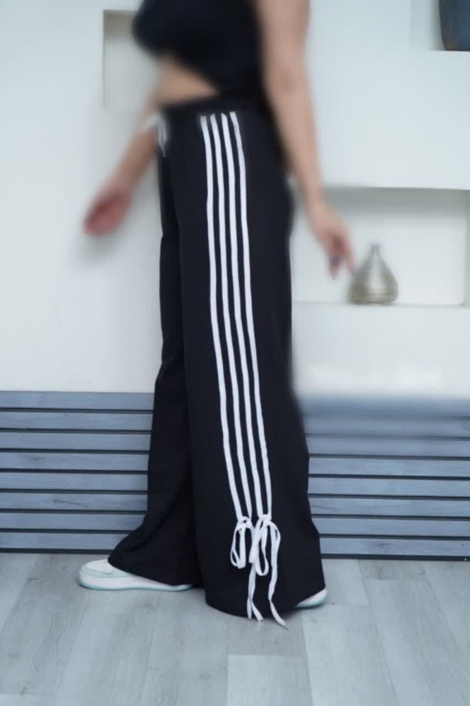 شلوار بگ نواری، قد 110 کد 133666 - خرید شلوار زنانه عمده