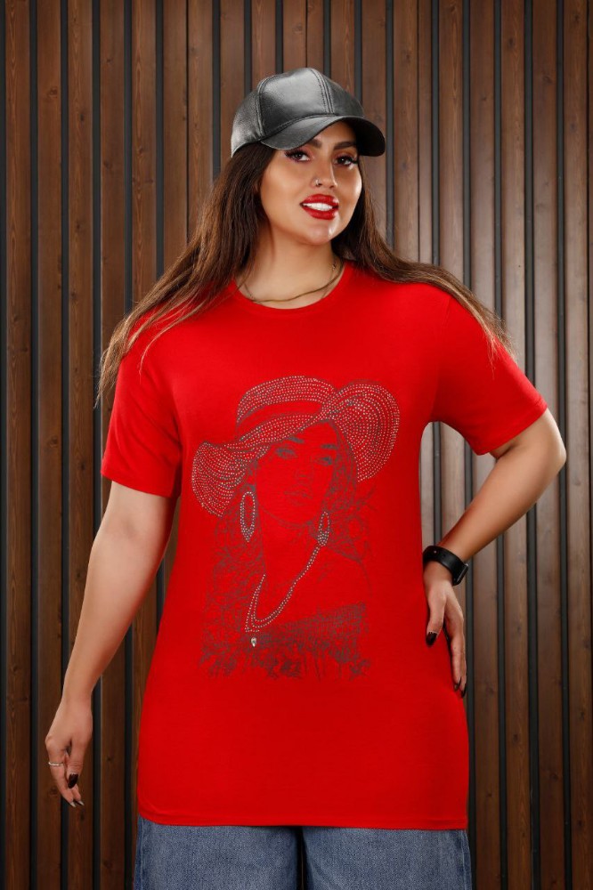 تیشرت کد 135444 - خرید تاپ و تیشرت زنانه عمده