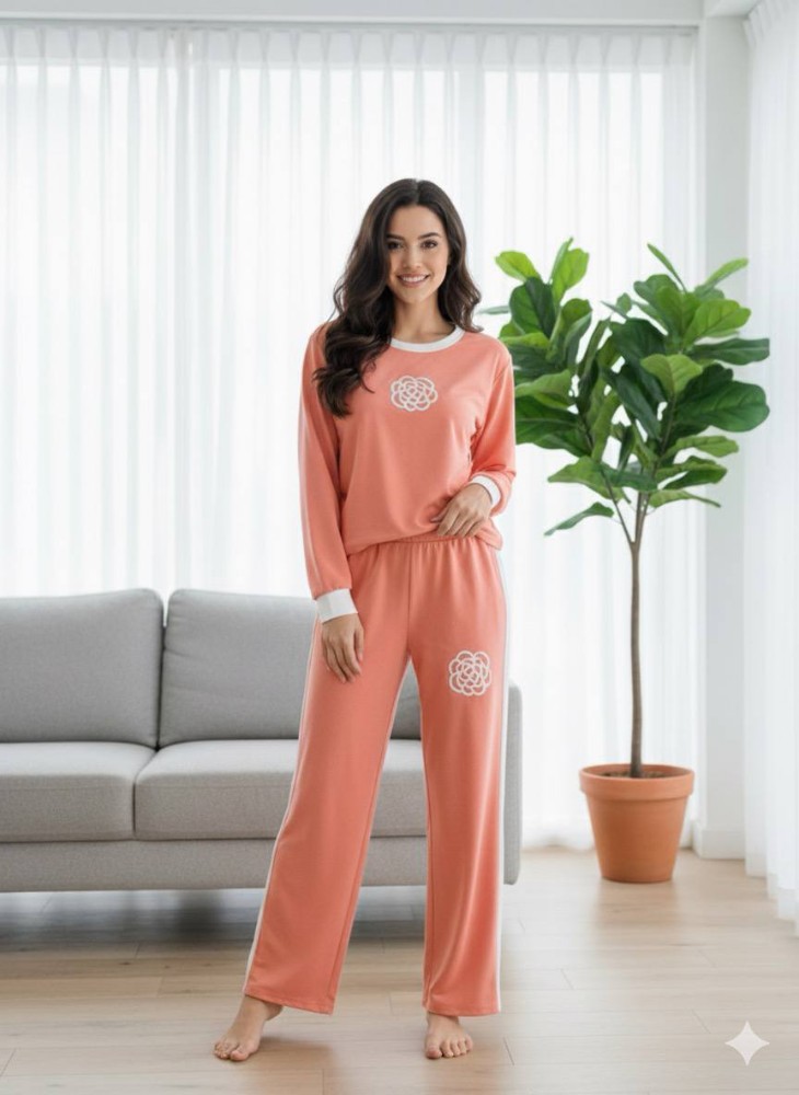 ست بلوز شلوار کد 135477 - خرید ست بلوز شلوار زنانه عمده