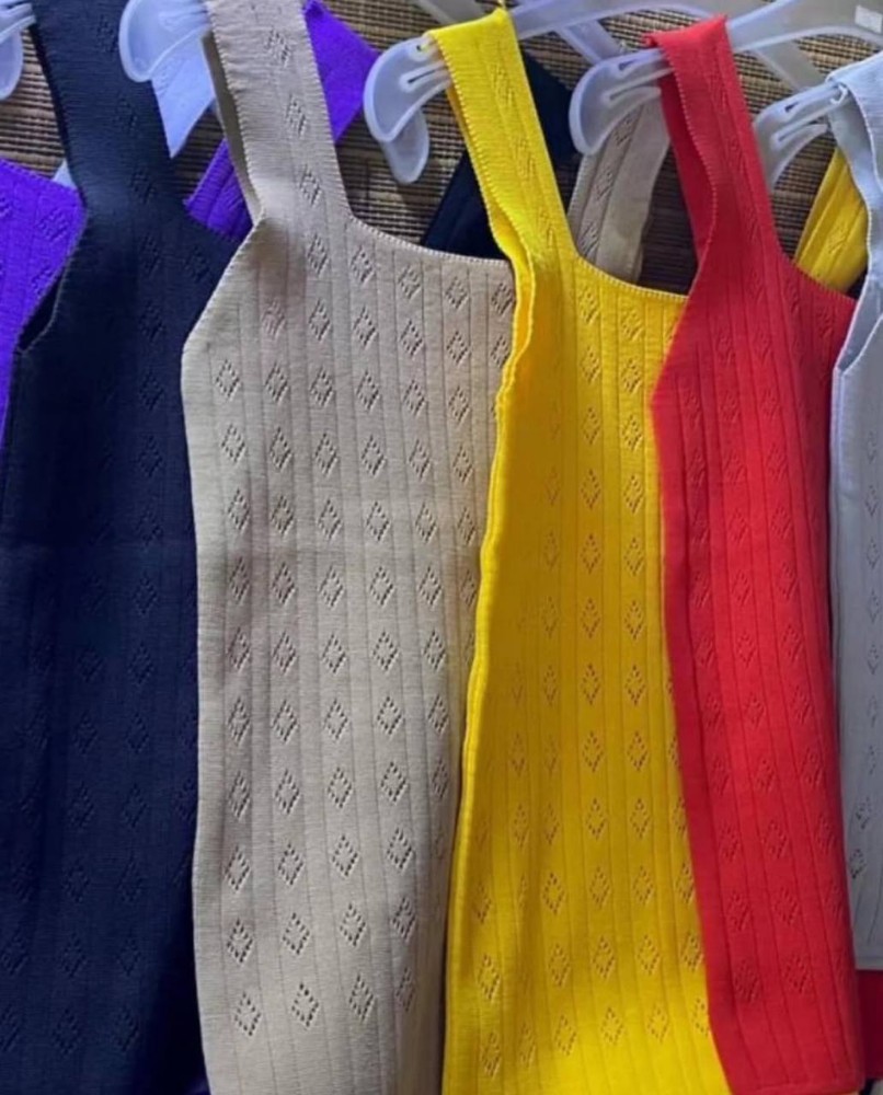 تاپ بافت کد 135503 - خرید تاپ و تیشرت زنانه عمده