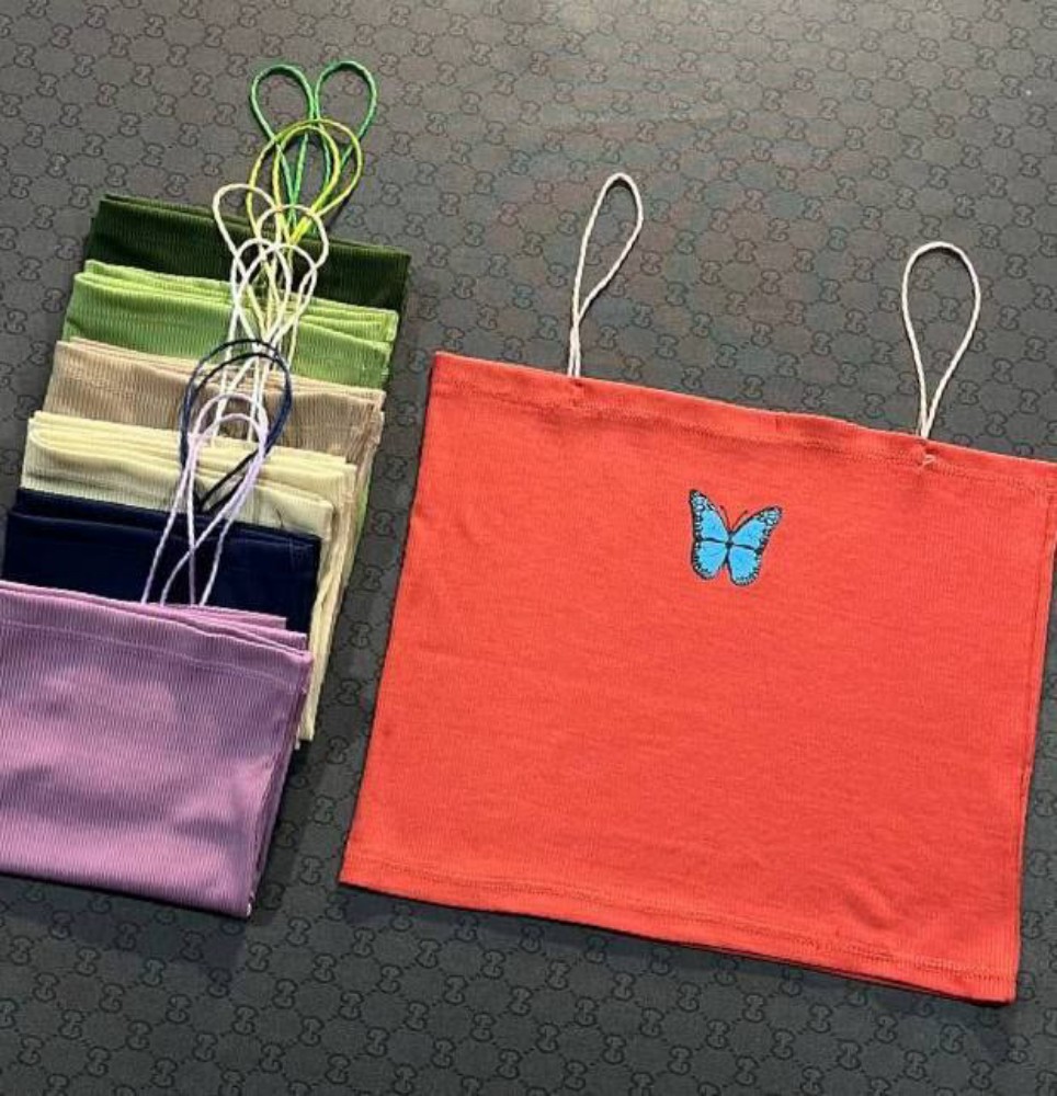 تاپ بند ماکارونی کد 135629 - خرید تاپ و تیشرت زنانه عمده