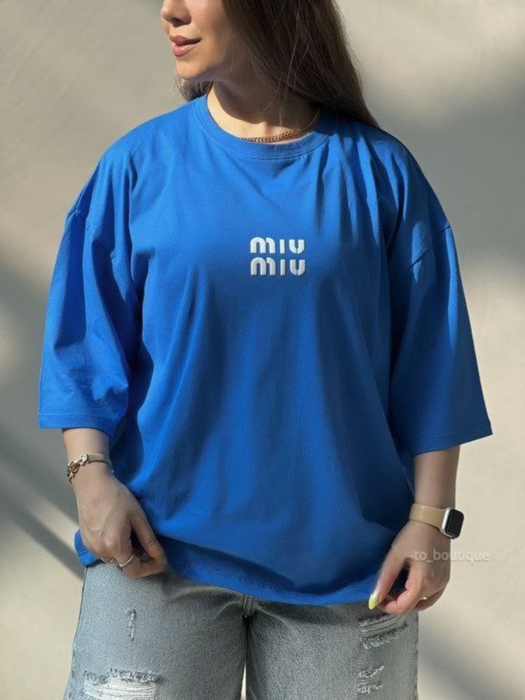 تیشرت باکسی سایز بزرگ کد 134598 - خرید تاپ و تیشرت زنانه عمده