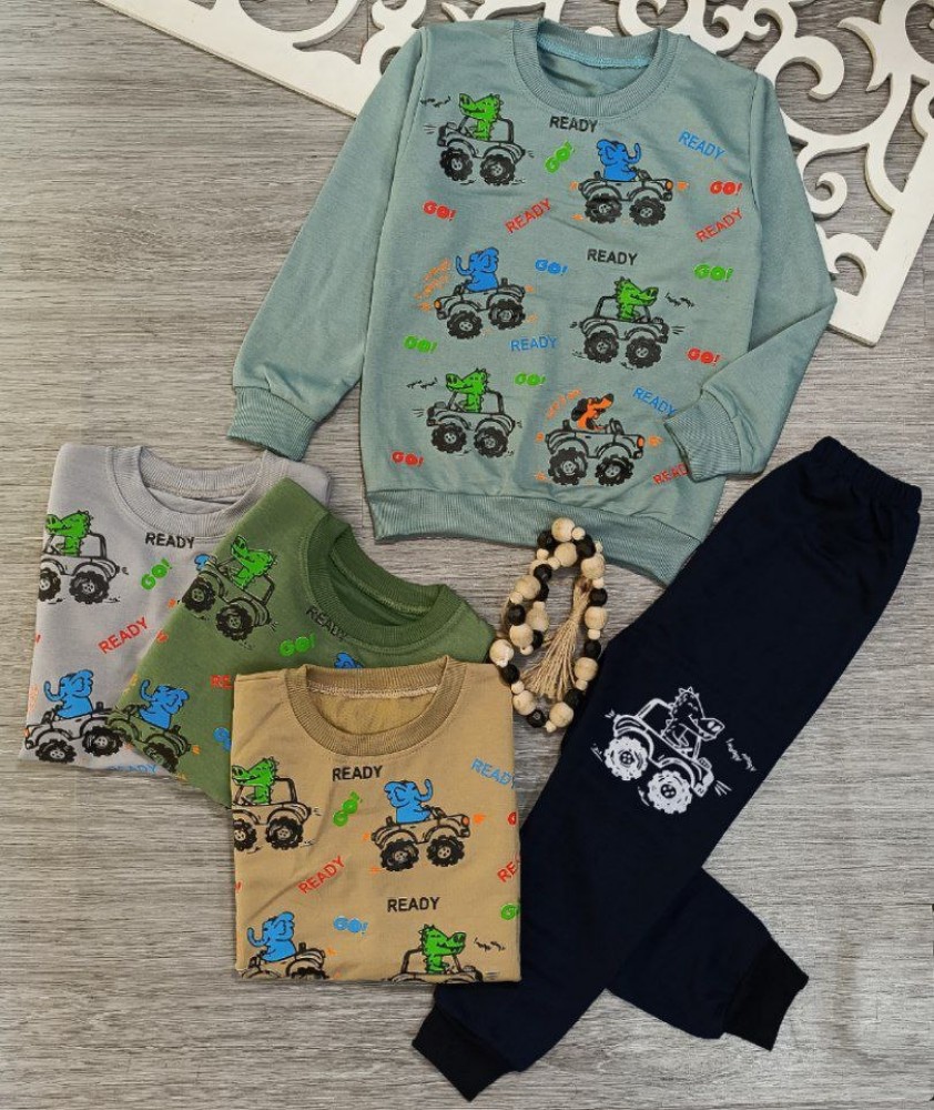 بلوز شلوار پسرانه کد 135214 - خرید ست بلوز شلوار پسرانه عمده