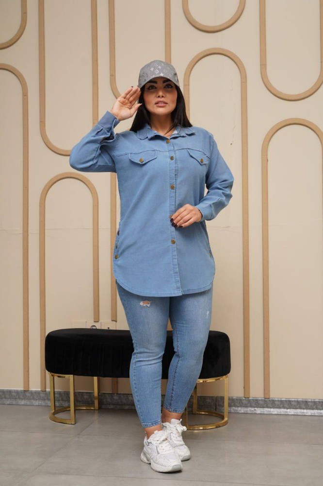 فروش عمده مانتو پایین حلال بغل دگمه کد 132939