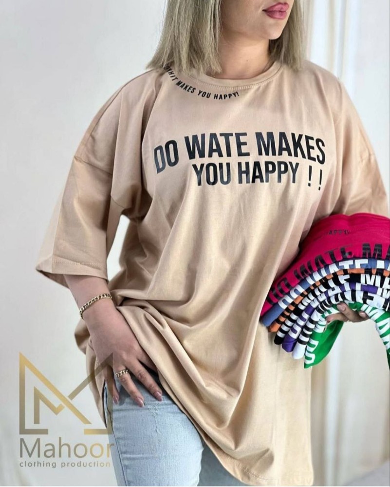 تیشرت لانگ چاپدار کد 133395