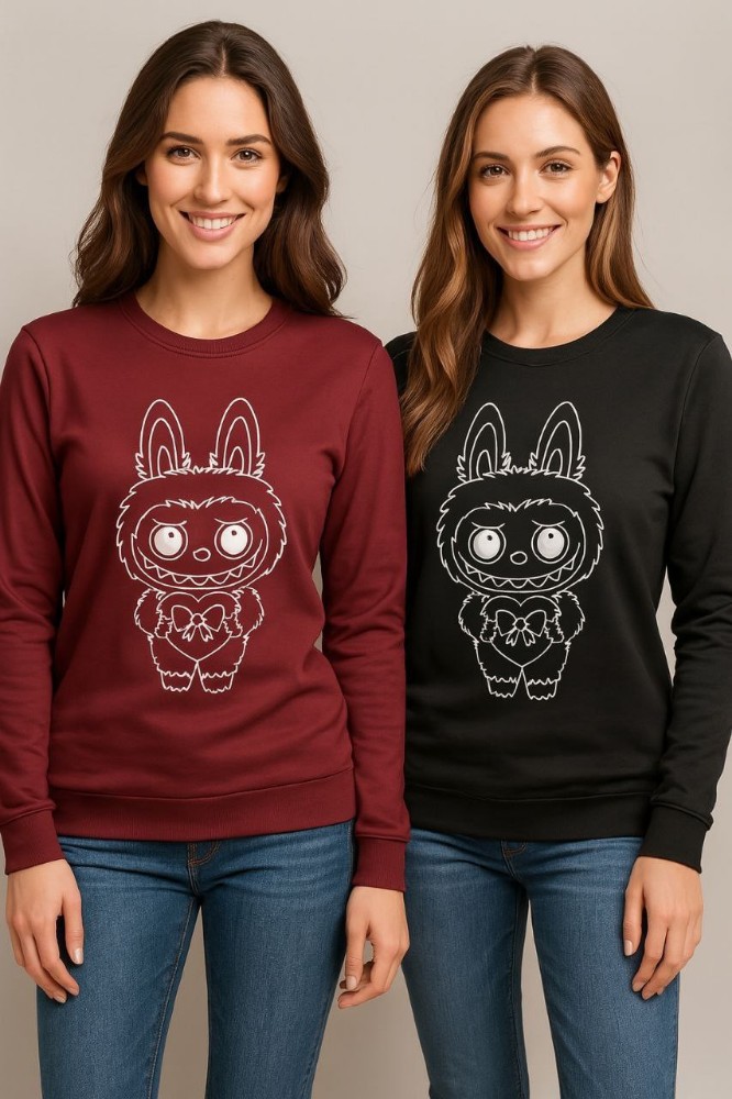 بلوز آستین دار چاپدار لبولو کد 134046 - خرید بلوز تک زنانه عمده