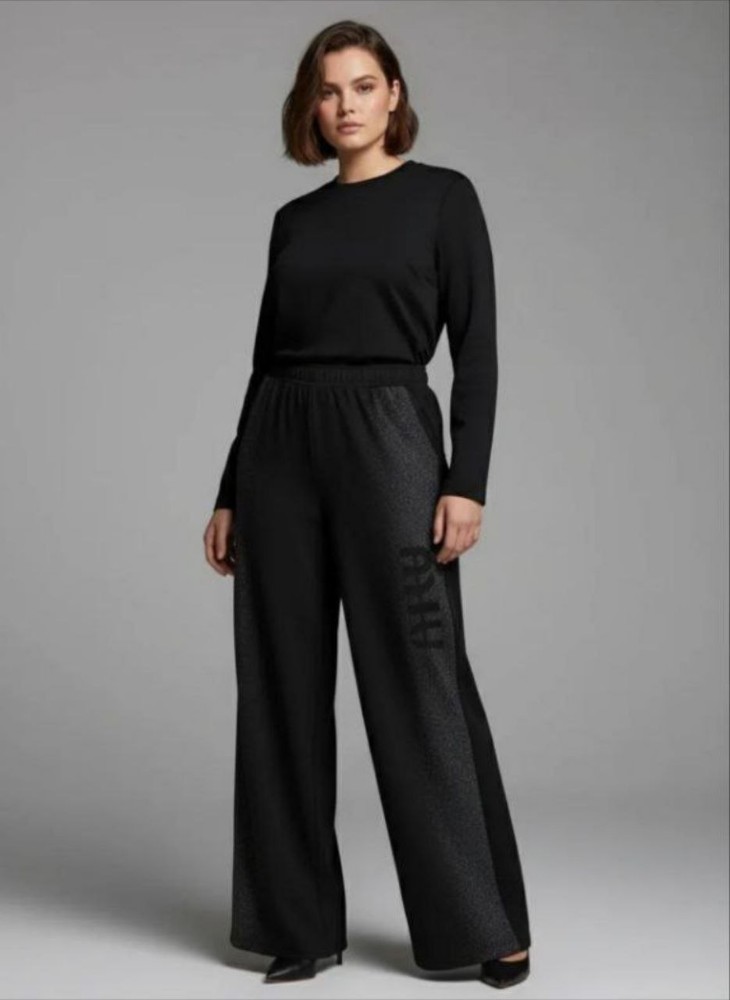 شلوار کتان فول بگ چاپ پیستولری جیبدار بیرون پوش کد 134085 - خرید شلوار زنانه عمده