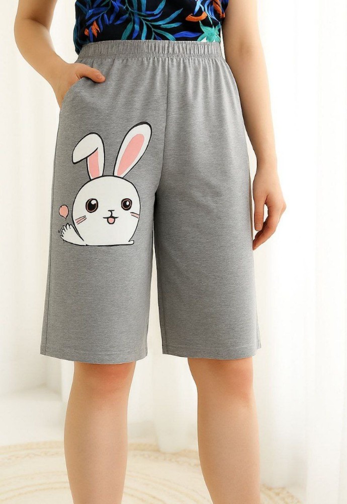 شلوارک چاپ عروسکی کد 134135 - خرید شلوار زنانه عمده