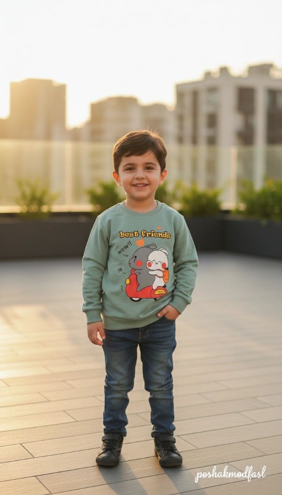 بلوز تک چاپ میکس کد 135390 - خرید بلوز تک پسرانه عمده