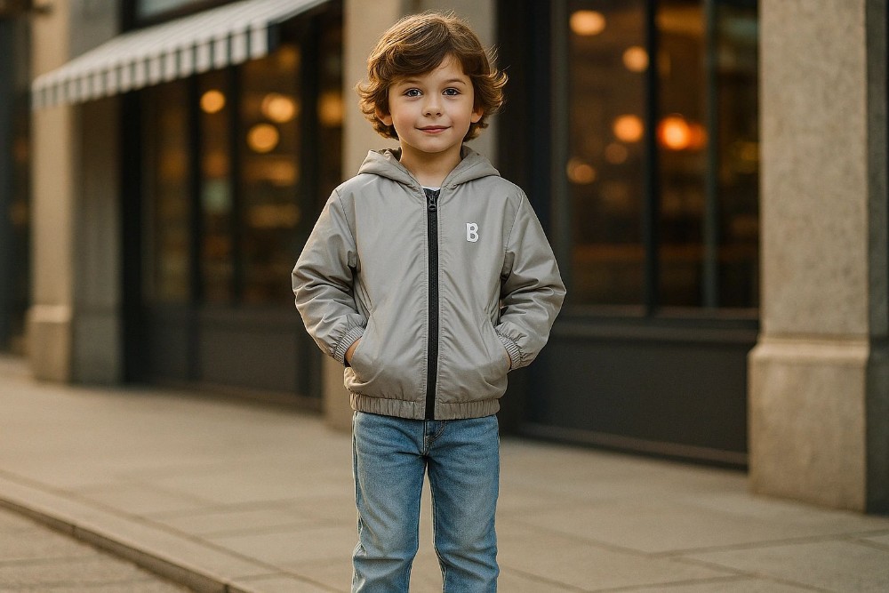 سویشرت داخلپشم کد 135420 - خرید کاپشن و هودی پسرانه عمده