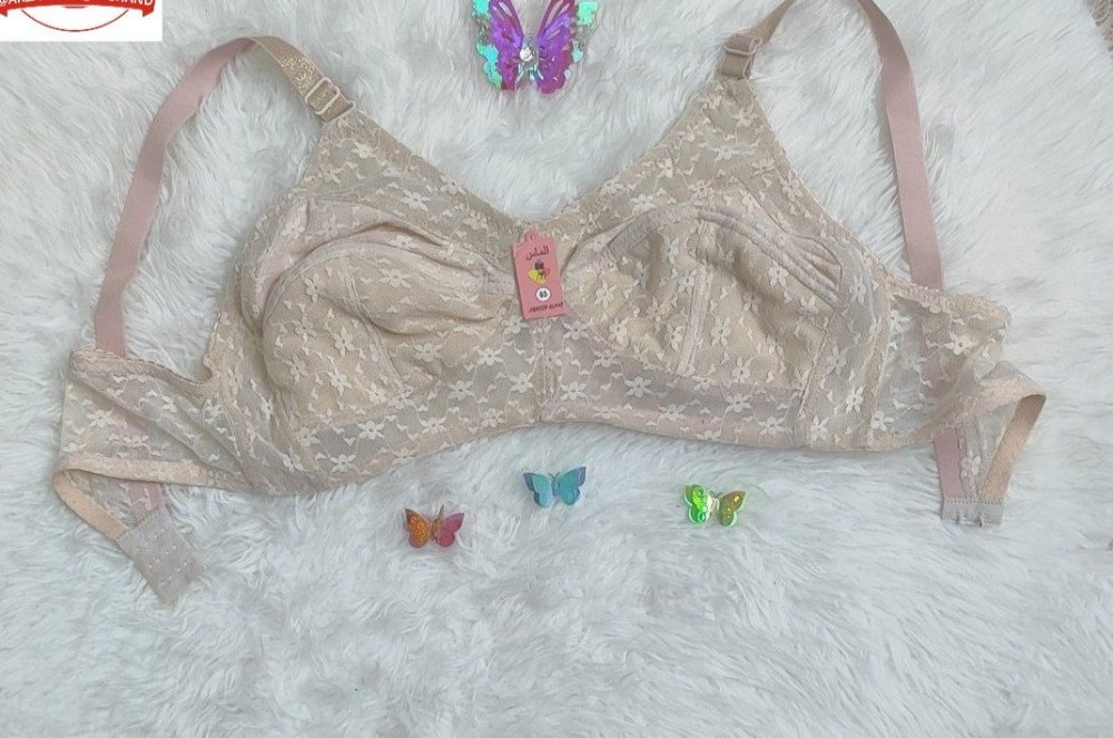 سوتین گیپور بدون فنر کد 133596 - خرید سوتین زنانه عمده