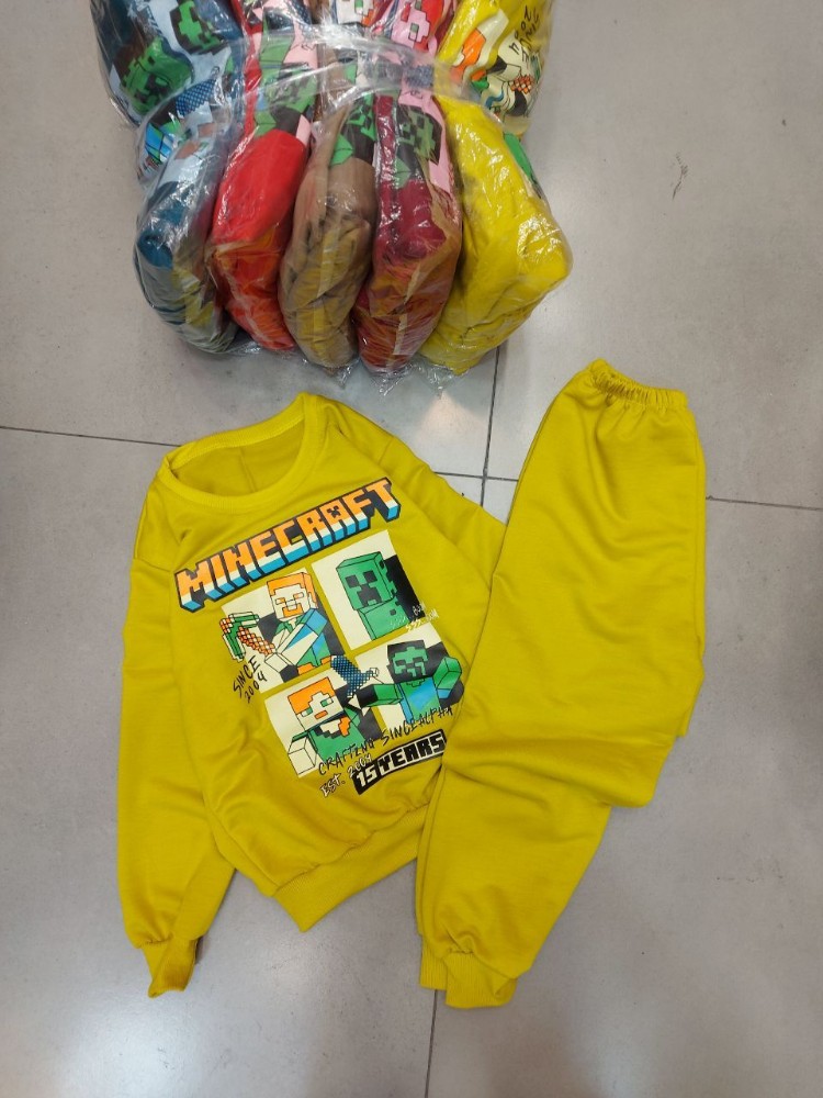 بلوز شلوار پسرانه کد 134435 - خرید ست بلوز شلوار پسرانه عمده