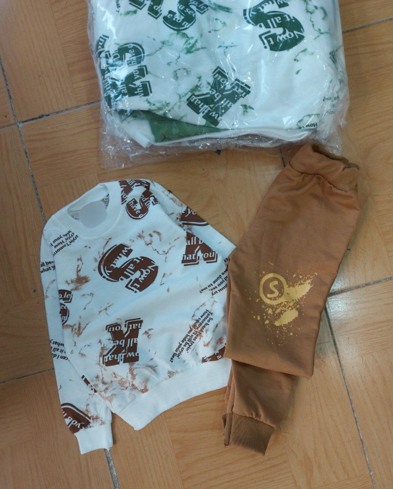 ست اسپرت کد 134462 - خرید ست بلوز شلوار پسرانه عمده