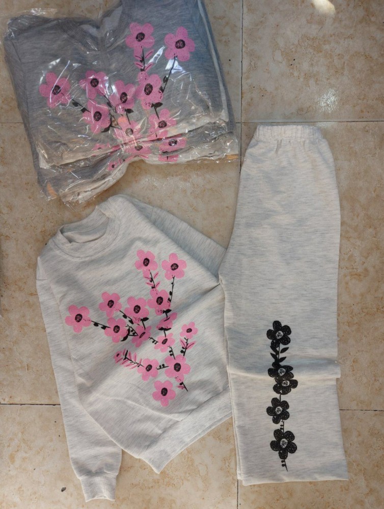 ست بلوز شلوار دخترانه کد 134468 - خرید ست بلوز شلوار دخترانه عمده