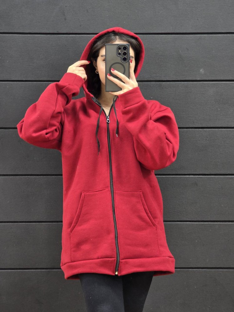 سویشرت داخل کرکی اسپرت کد 134534 - خرید کاپشن و هودی زنانه عمده