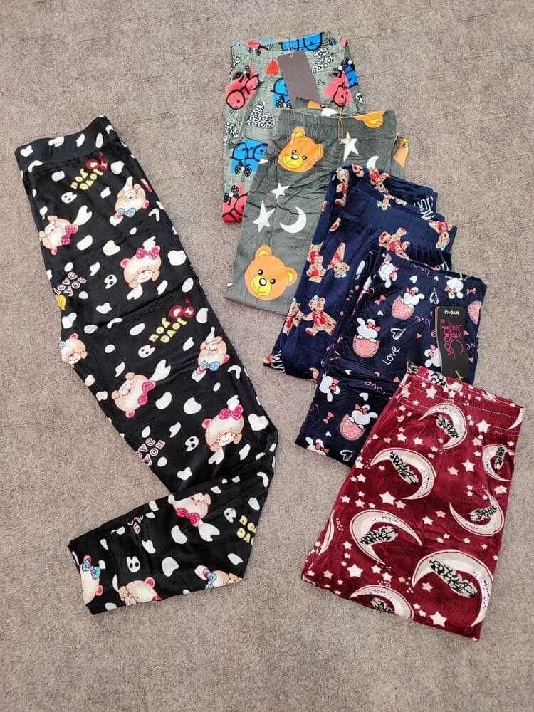 شلوار مخمل عروسکی کد 135403 - خرید شلوار زنانه عمده