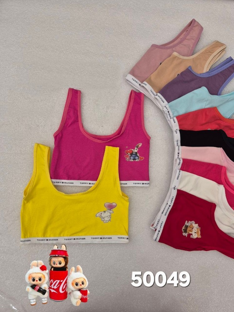 ⚜️نیم تنه نخی دخترانه⚜️ کد 118110 - خرید سوتین دخترانه عمده