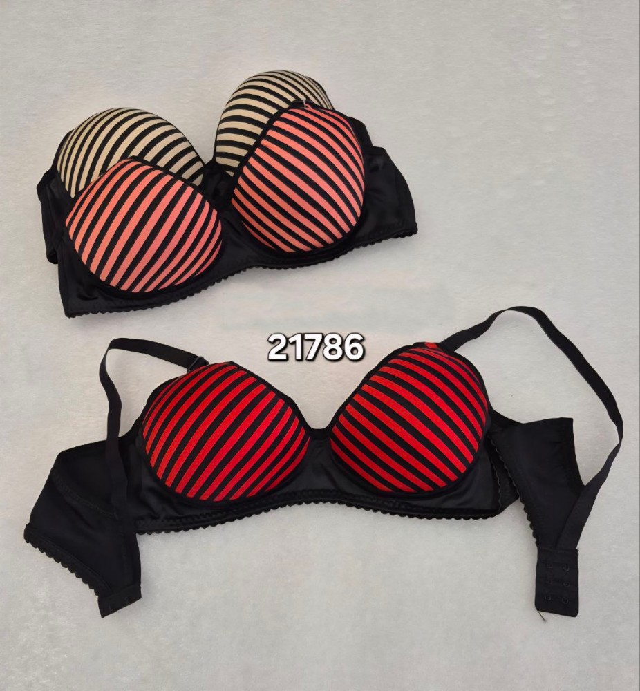 ⚜️سوتین اسفنجی بدون فنر⚜️ کد 107218 - خرید سوتین زنانه عمده