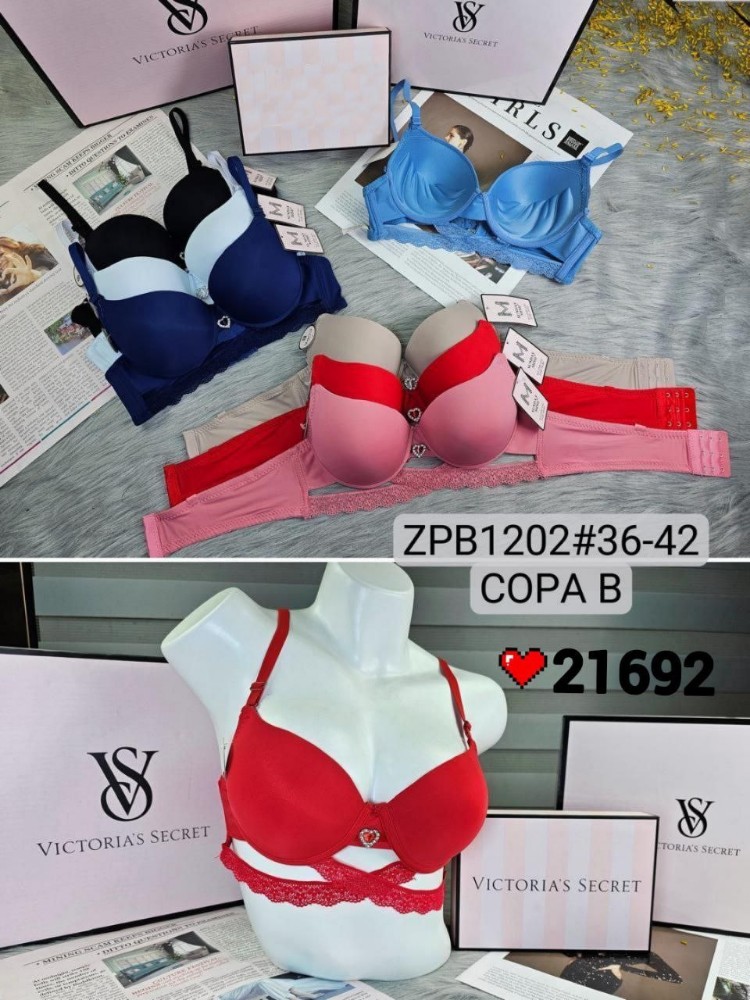 ⚜️سوتین اسفنجی فنردار⚜️ کد 129214 - خرید سوتین زنانه عمده